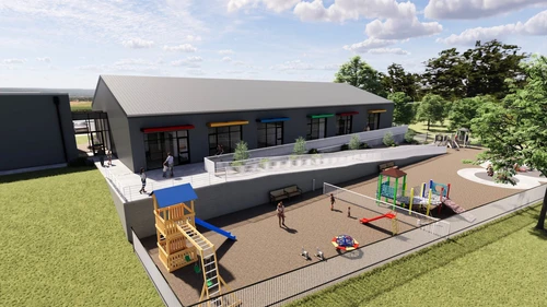 Renderings of the new daycare